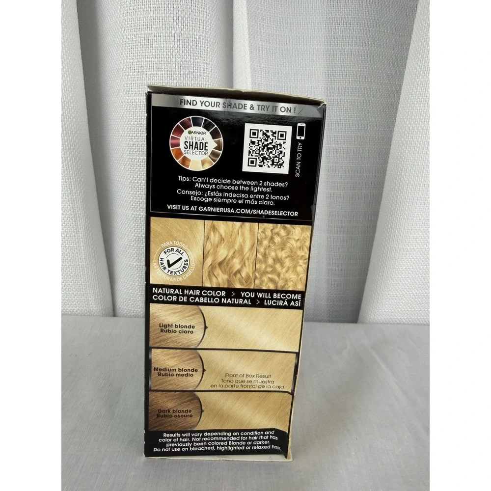 GARNIER OLIA 10.0 VERY LIGHT BLONDE OIL POWERED PERMANENT HAIR COLOR HIGHLIGHTS